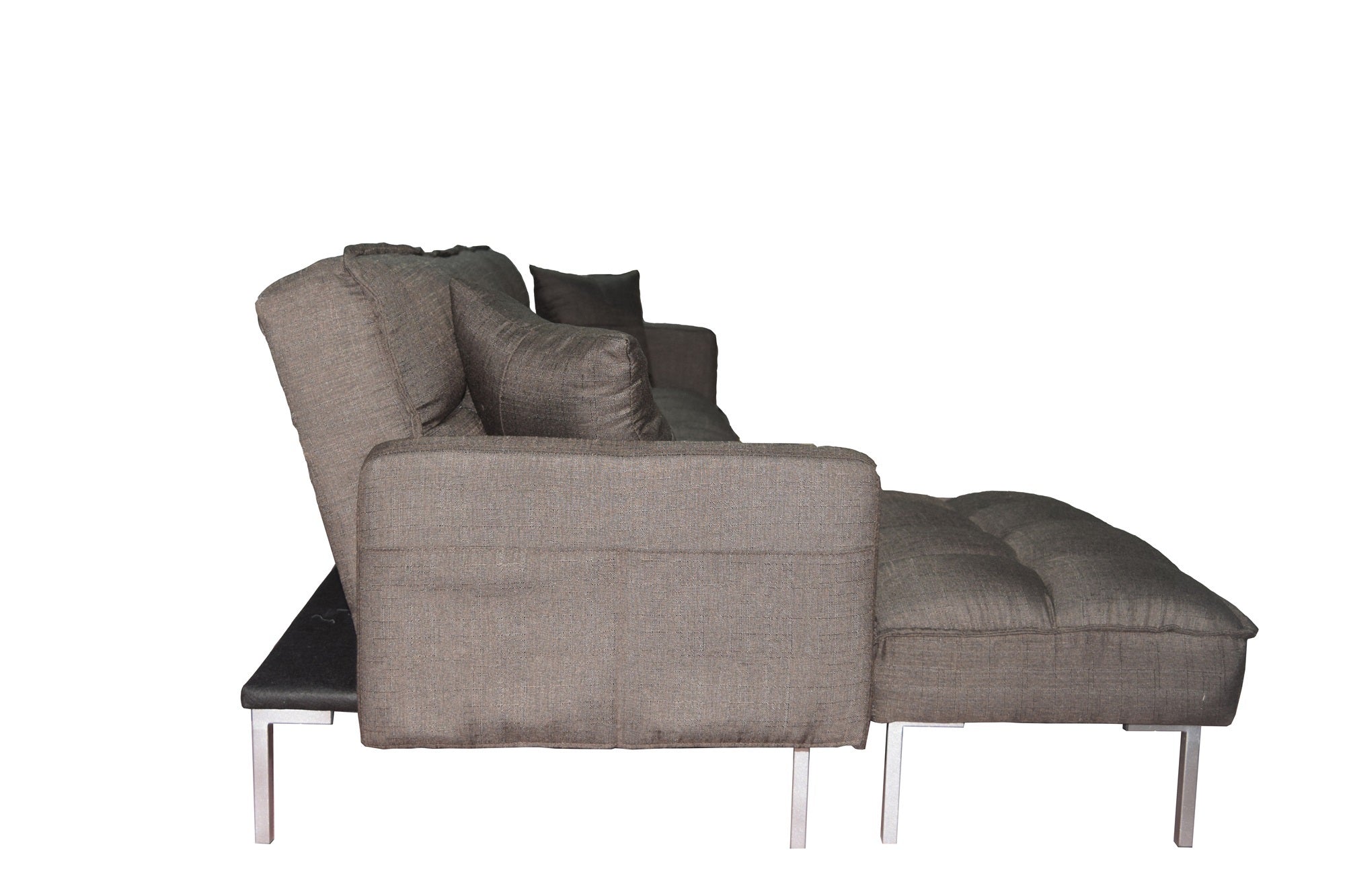 Sectional sofa couch sleeper brown - Atlantic Fine Furniture Inc