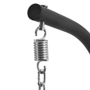 In door  outdoor patio Wicker Hanging Chair Swing Chair Patio Egg Chair UV Resistant grey cushion Aluminum frame - Atlantic Fine Furniture Inc