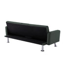 Convertible Folding Sofa Bed with Armrest , Fabric Sleeper Sofa Couch for Living Room . - Atlantic Fine Furniture Inc