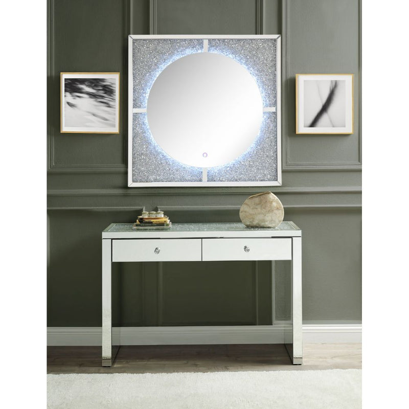 Nowles - Wall Decor - Mirrored & Faux Stones - 39"