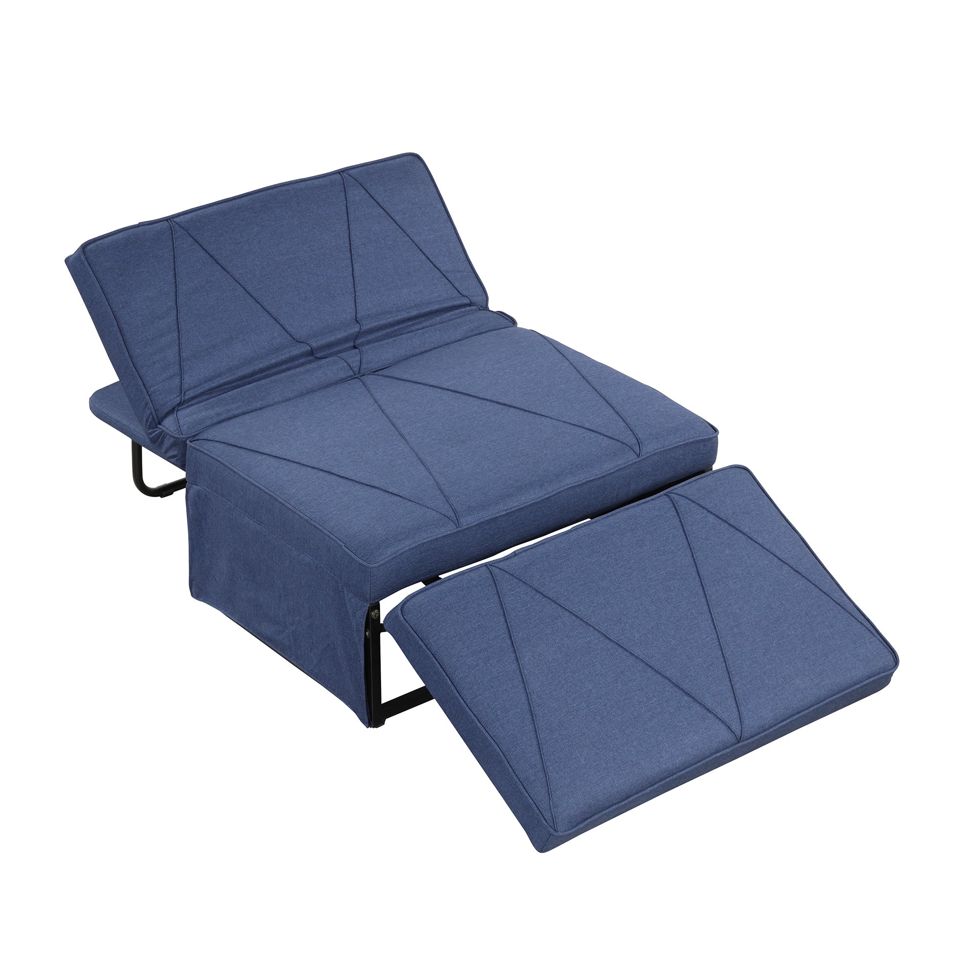 Orisfur.Sofa Bed,4-in-1Folding Ottoman Sofa Bed Sleeper Chair Convertible Chair into Bed with Adjustable Backrest Sleeper Couch Bed for Living Room/Small Apartment/Adults - Atlantic Fine Furniture Inc