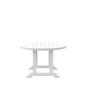 HDPE Round Dining Table, White - Atlantic Fine Furniture Inc
