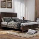 Classic Rich Brown 3 Pieces King Bedroom Set (King Bed + Nightstand+ Dresser) - Atlantic Fine Furniture Inc