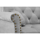 Convertible Sofa bed sleeper Light grey velvet（W223S00002、W223S00456、W223S00708） - Atlantic Fine Furniture Inc