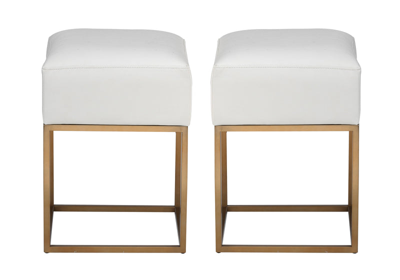 Walsh - Accent Stools (Set of 2) - Avalon Gold
