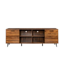 TV Stand Mid-Century Wood Modern Entertainment Center Adjustable Storage Cabinet TV Console for Living Room - Atlantic Fine Furniture Inc