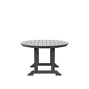HDPE Round Dining Table, Gray - Atlantic Fine Furniture Inc