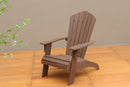 Polystyrene Adirondack Chair - Brown - Atlantic Fine Furniture Inc