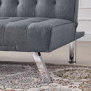 Futon Sofa Bed, Upholstered Convertible Folding Sleeper Recliner for Living Room - Atlantic Fine Furniture Inc