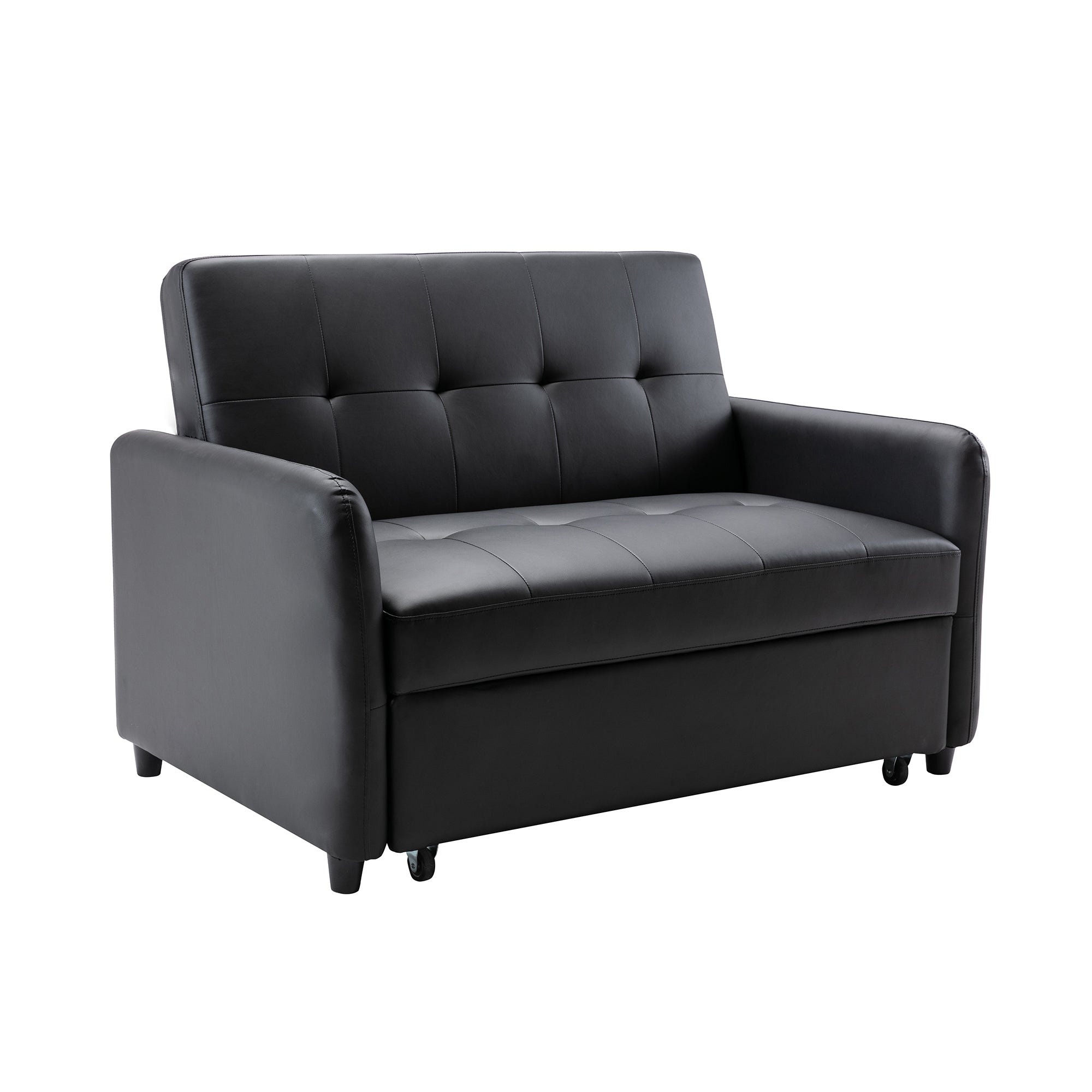 Orisfur. 51" Convertible Sleeper Bed, Adjustable Oversized Armchair  with Dual USB Ports for Small Space - Atlantic Fine Furniture Inc