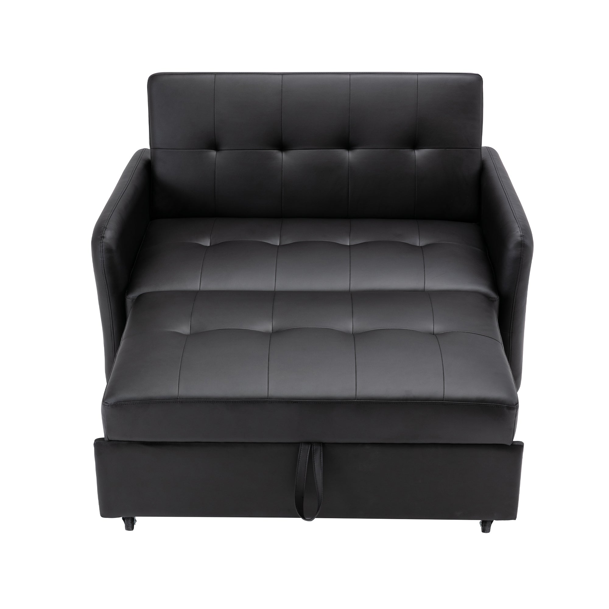 Orisfur. 51" Convertible Sleeper Bed, Adjustable Oversized Armchair  with Dual USB Ports for Small Space - Atlantic Fine Furniture Inc