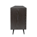 TV Stand Mid-Century Wood Modern Entertainment Center Adjustable Storage Cabinet TV Console for Living Room - Atlantic Fine Furniture Inc