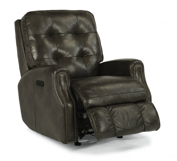 Devon - Rocking Recliner - Nailhead Trim