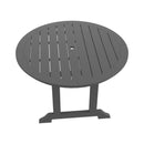 HDPE Bar Table, Dining Table, Patio Bar Set ,Counter Height Table For Outdoor, Gray - Atlantic Fine Furniture Inc