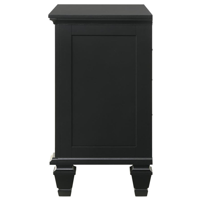 Sandy Beach - 3-drawer Nightstand - Atlantic Fine Furniture Inc