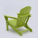 Classic Solid All-weather Folding Plastic Adirondack Chair - Atlantic Fine Furniture Inc