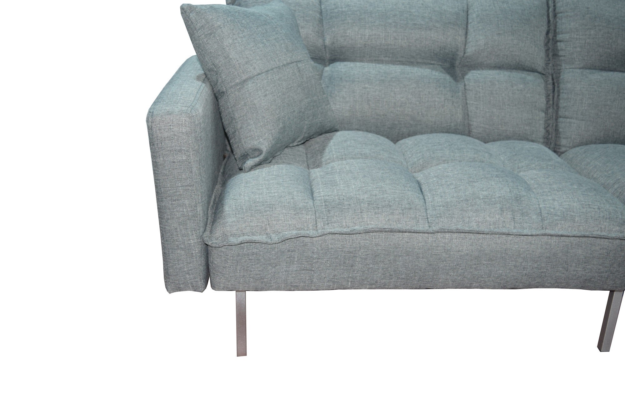 Sectional sofa couch sleeper grey - Atlantic Fine Furniture Inc