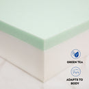 Green Tea Infused Memory Foam Full Mattress, 8 inch Gel Memory Foam Mattress for a Cool Sleep, Bed in a Box - Atlantic Fine Furniture Inc