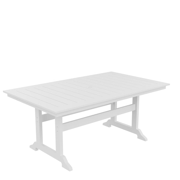 HDPE Dining Table, White - Atlantic Fine Furniture Inc