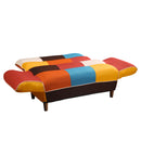 [VIDEO provided] U_STYLE Small Space Colorful Sleeper Sofa, Solid Wood Legs - Atlantic Fine Furniture Inc