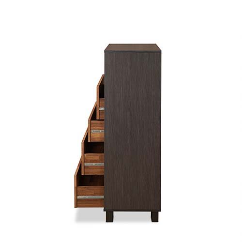 This beautiful Eloy chest of drawers boasts of contemporary style.