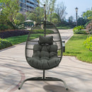 EGG SHAPE SWING CHAIR PATIO GRADEN HOME - Atlantic Fine Furniture Inc