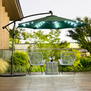 Philemon 10 - Atlantic Fine Furniture Inc Solar Light Cantilever Umbrella - Atlantic Fine Furniture Inc