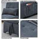 [Video] Welike 24.5"W Sleeper sofa bed, convertible chair 4 in 1 multifunctional folding sleeper sofa bed pull out sleeper sofa bed with adjustable backrest, single bed chair for small spaces - Atlantic Fine Furniture Inc