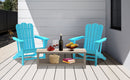 Resistant Adirondack Chair for Patio Deck Garden
Plastic Adirondack Chair, Fire Pit Chair, Blue,1 piece. - Atlantic Fine Furniture Inc