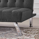 Futon Sofa Bed, Upholstered Convertible Folding Sleeper Recliner for Living Room - Atlantic Fine Furniture Inc