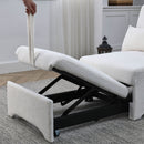 [Video] Welike 24.5"W Sleeper sofa bed, convertible chair 4 in 1 multifunctional folding sleeper sofa bed pull out sleeper sofa bed with adjustable backrest, single bed chair for small spaces - Atlantic Fine Furniture Inc