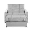 Orisfur. 50" Convertible Sleeper Bed, Adjustable Oversized Armchair  with Dual USB Ports for Small Space - Atlantic Fine Furniture Inc