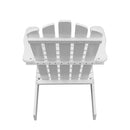 Outdoor or indoor  Wood Reclining Adirondack chair  White - Atlantic Fine Furniture Inc