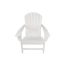 UM HDPE Resin Wood Adirondack Chair - White - Atlantic Fine Furniture Inc