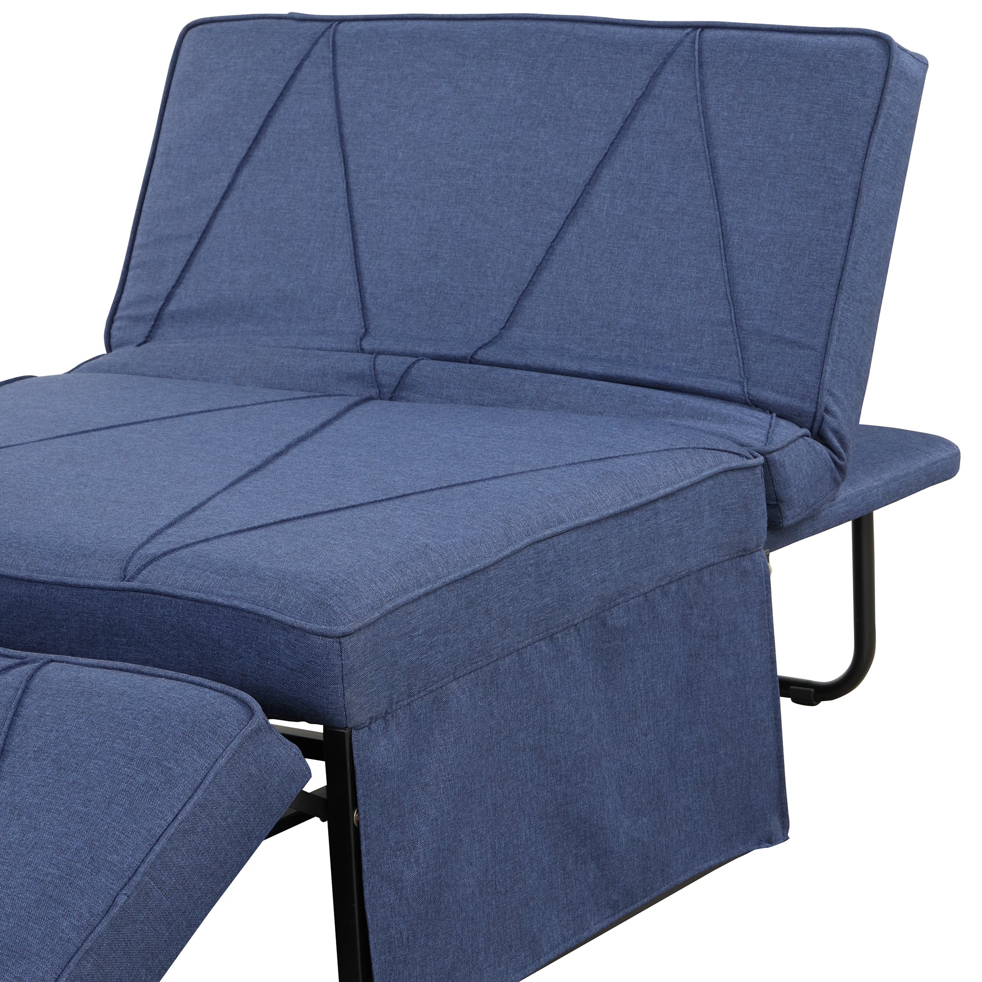Orisfur.Sofa Bed,4-in-1Folding Ottoman Sofa Bed Sleeper Chair Convertible Chair into Bed with Adjustable Backrest Sleeper Couch Bed for Living Room/Small Apartment/Adults - Atlantic Fine Furniture Inc