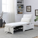 [Video] Welike 24.5"W Sleeper sofa bed, convertible chair 4 in 1 multifunctional folding sleeper sofa bed pull out sleeper sofa bed with adjustable backrest, single bed chair for small spaces - Atlantic Fine Furniture Inc