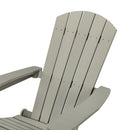 Elymus Outdoor 3 Pieces Plastic Adirondack Chair with Table - Atlantic Fine Furniture Inc