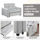 Orisfur. 50" Convertible Sleeper Bed, Adjustable Oversized Armchair  with Dual USB Ports for Small Space - Atlantic Fine Furniture Inc