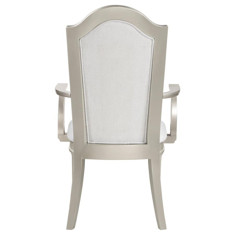 Evangeline - Wood Dining Arm Chair (Set of 2) - Silver Oak