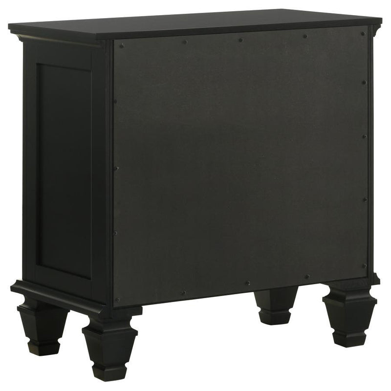 Sandy Beach - 3-drawer Nightstand - Atlantic Fine Furniture Inc