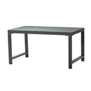 Helice Outdoor Conversation Aluminum 4 Piece Sofa Sets with Cushions - Atlantic Fine Furniture Inc