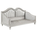Evangeline - Upholstered Twin Daybed - Silver Oak - Atlantic Fine Furniture Inc
