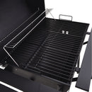 Multi-function Stainless Steel Charcoal 30" Barrel BBQ Grill Barbecue Smoker Barbecue Smokers Tool Kits  for Outdoor Picnic Patio Backyard Camping Cooking - Atlantic Fine Furniture Inc
