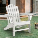 Classic Outdoor Adirondack Chair for Garden Porch Patio Deck Backyard, Weather Resistant Accent Furniture - Atlantic Fine Furniture Inc