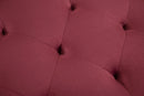 Convertible Sofa bed sleeper red velvet（W223S00006、W223S00458、W223S00873） - Atlantic Fine Furniture Inc