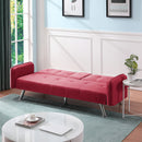 SLEEPER SOFA RED COLOR (Replace W22307250。Size difference, See Details in page.) - Atlantic Fine Furniture Inc