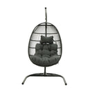 EGG SHAPE SWING CHAIR PATIO GRADEN HOME - Atlantic Fine Furniture Inc