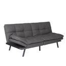 Convertible Memory Foam Futon Couch Bed, Modern Folding Sleeper Sofa-SF267FADGY - Atlantic Fine Furniture Inc