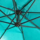 Philemon 10 - Atlantic Fine Furniture Inc Solar Light Cantilever Umbrella - Atlantic Fine Furniture Inc