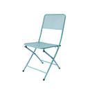 Premium Steel Patio Bistro Set, Folding Outdoor Patio Furniture Sets, 3 Piece Patio Set of Foldable Patio Table and Chairs - Atlantic Fine Furniture Inc